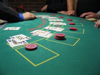 Black jack casino game